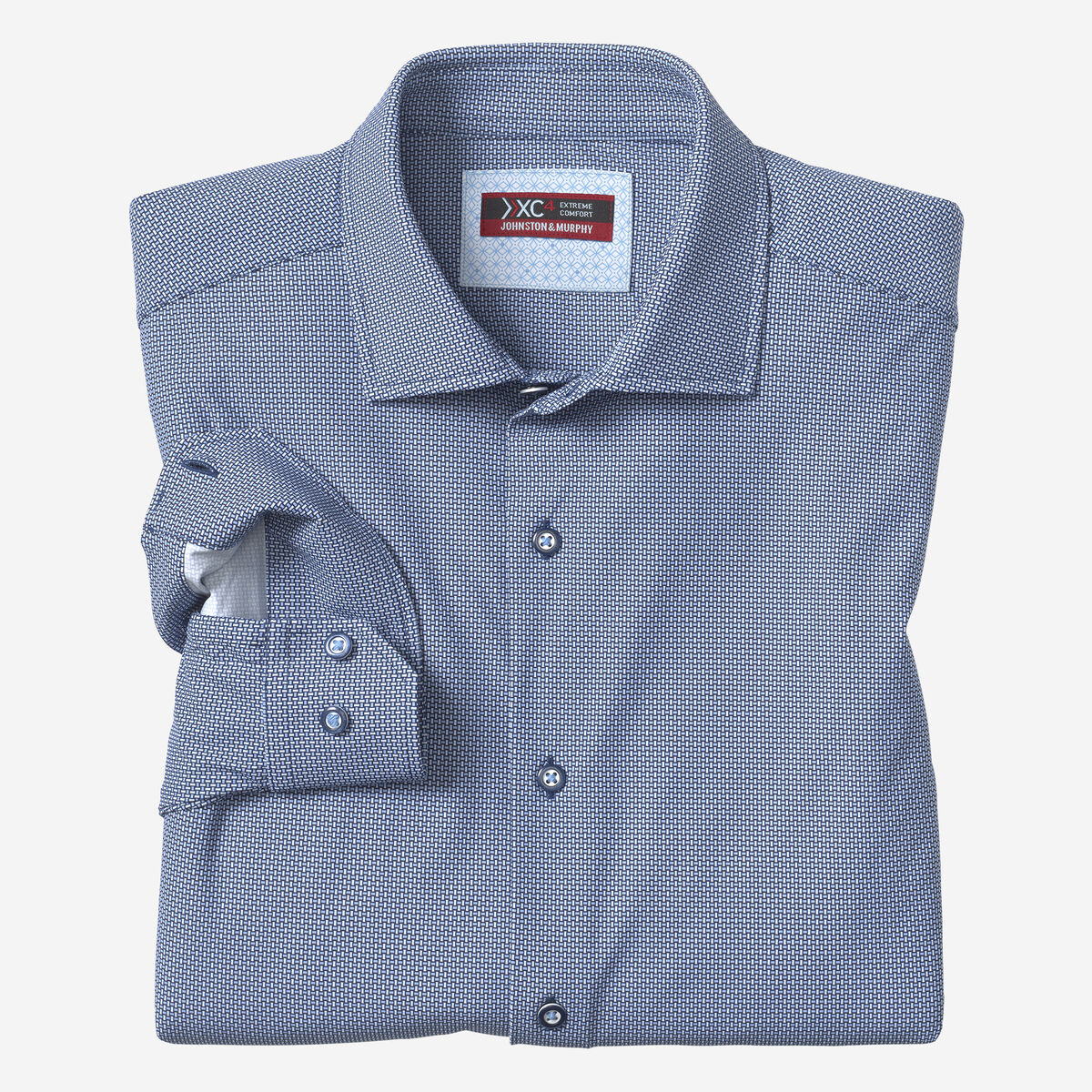 XC4® Motion Long-Sleeve Dress Knit Shirt image number null